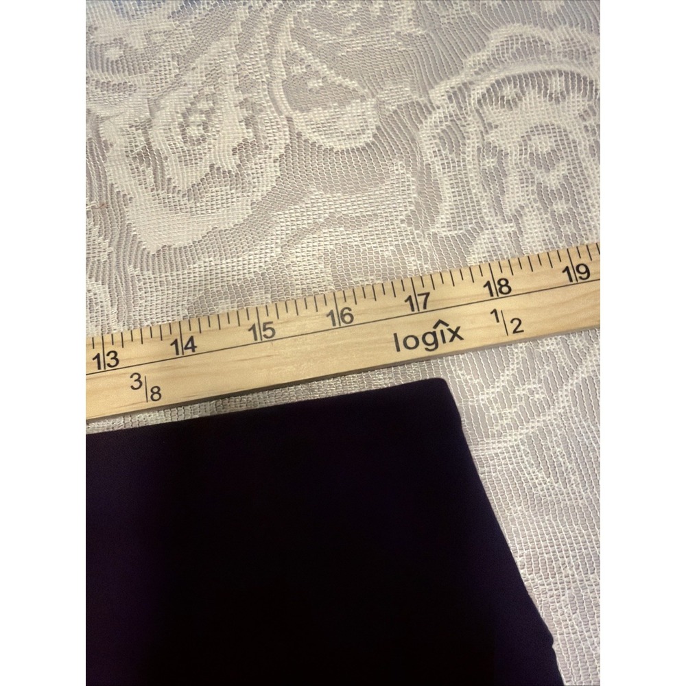 NWT ALFANI Womens Modern Straight Leg Comfort Waist 14P/W34/L27 Eggplant Dark - Picture 7 of 9